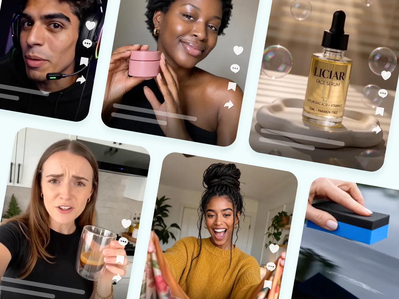 8 formatos virais. Hooks comprovados no TikTok.